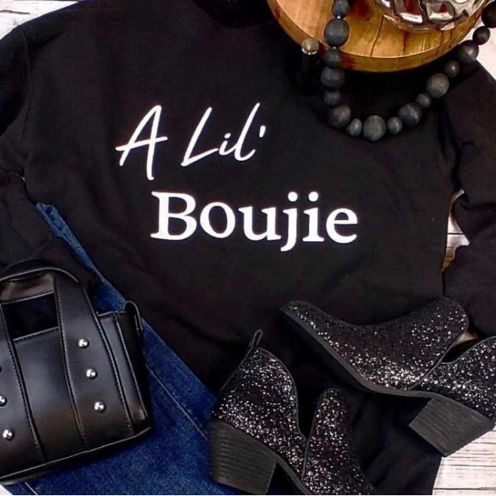 A Lil Bougie Tee. All Sizes Available Sm -3X